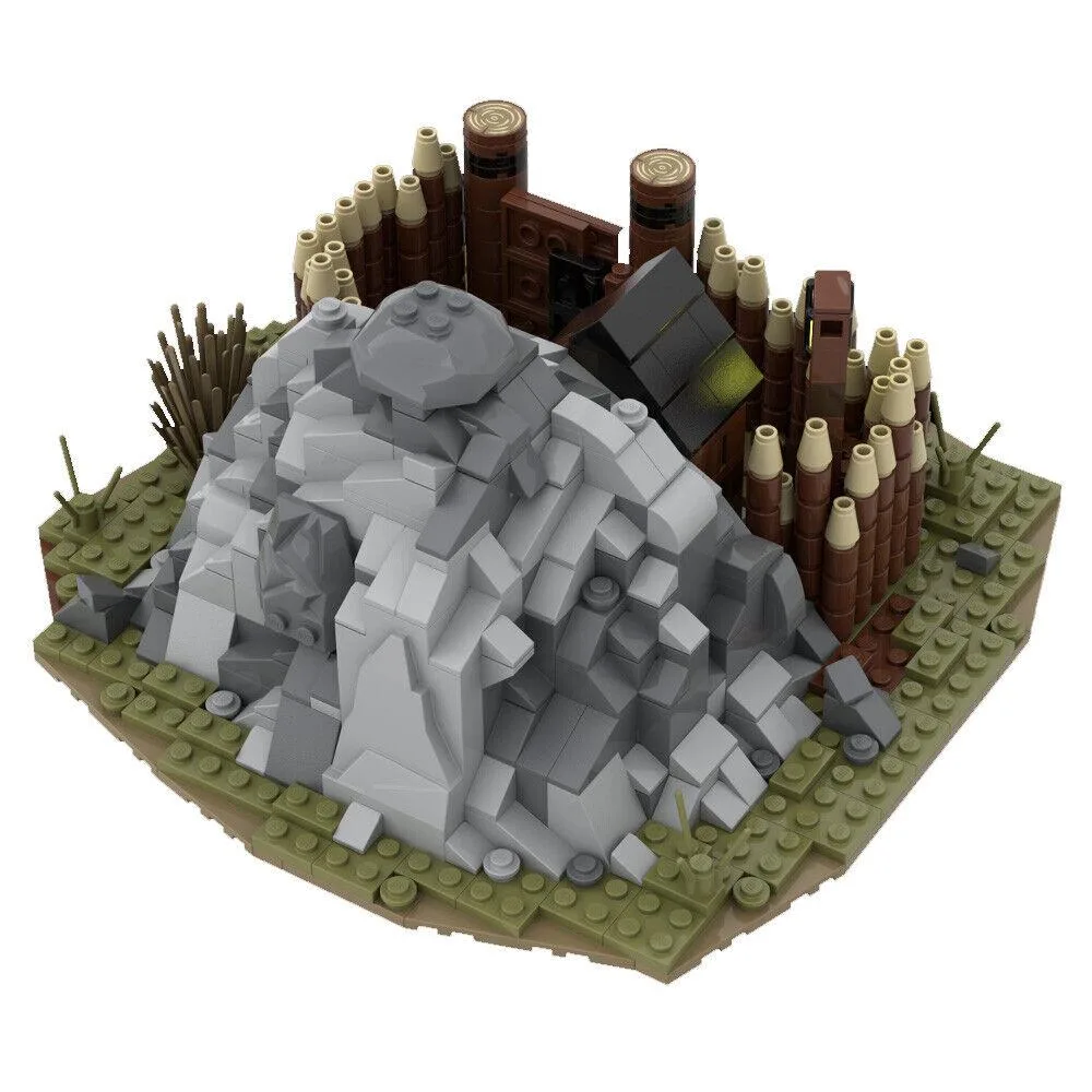 ZITIANYOUBUILD ZITIANYOUBUILD MOC-114319 Medieval Gold Mine 756 Parts — product photo