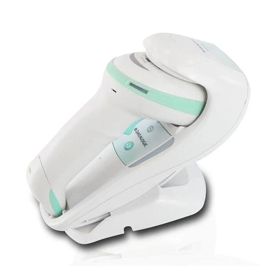 Datalogic Datalogic Gryphon GBT4500 2D/1D cordless barcode scanner with charging stand — product photo