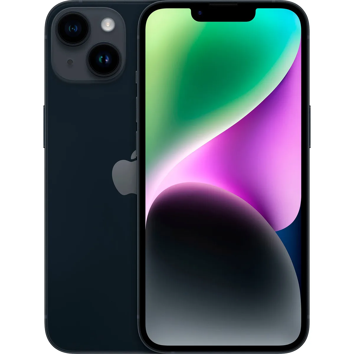 Apple Apple iPhone 14 256GB PAB100695 Midnight cell phones - unlocked — product photo