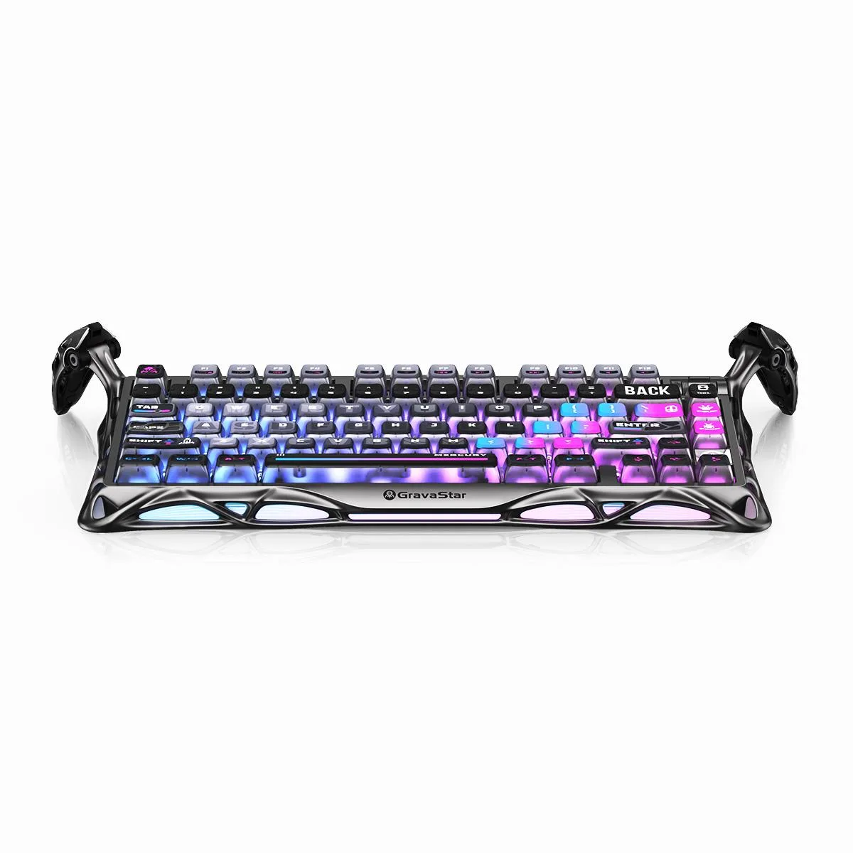 GravaStar GravaStar K1 Pro Cyberpunk 75% Gaming Keyboard 79 Keys — product photo