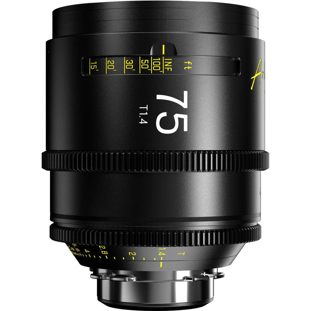 DZOFILM DZOFILM Arles 75mm T1.4 Prime Cine Lens PL Mount Feet — product photo