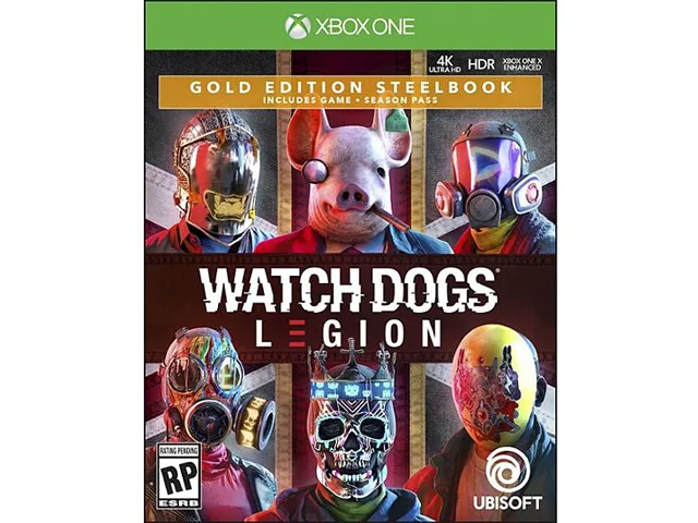 Ubisoft Ubisoft Watch Dogs Legion Gold Steelbook Edition xbox one video game — product photo