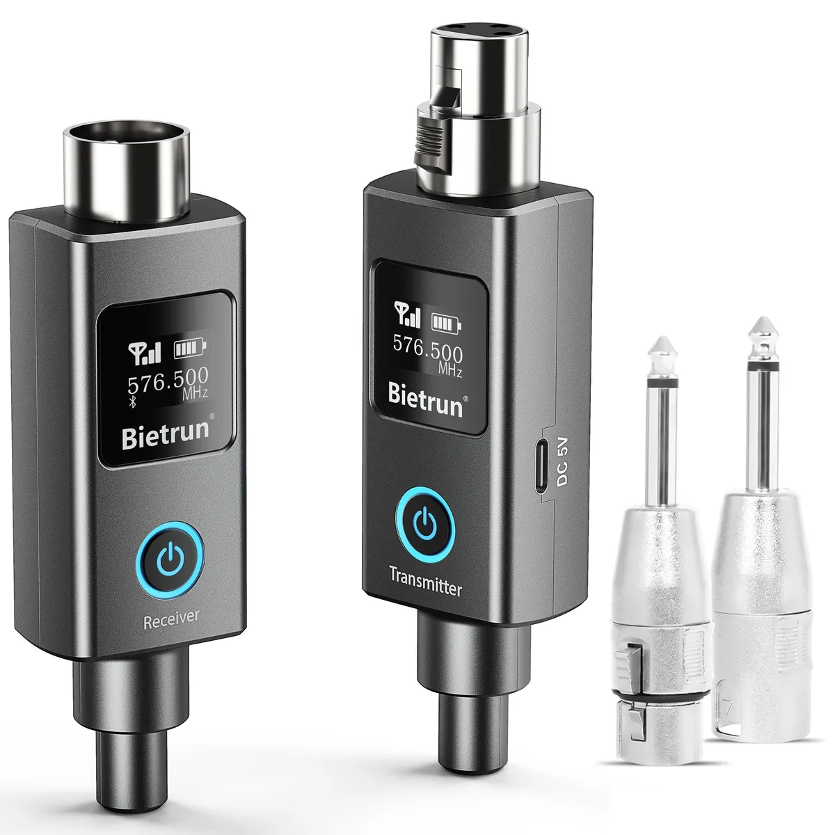 Bietrun WXM29 Wireless XLR System 30 Ch 230ft Bluetooth — product photo