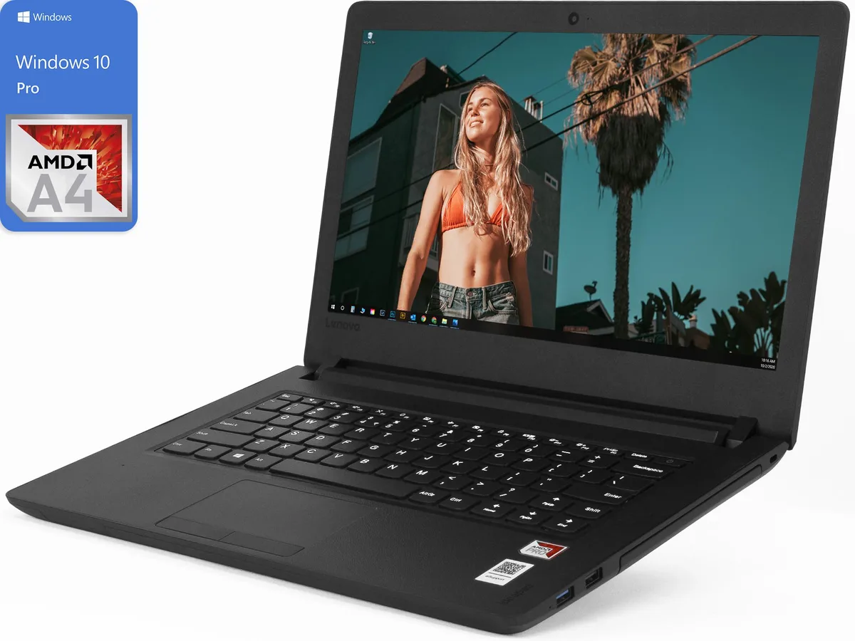 Lenovo Lenovo E41 laptop AMD A4-4350B 2.9GHz 8GB DDR4 256GB SSD 14" HD — product photo