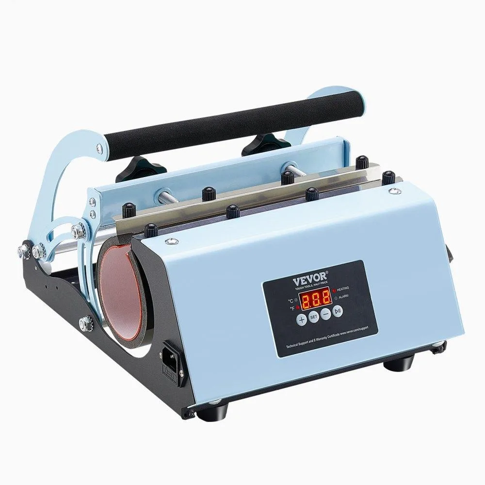 VEVOR VEVOR Tumbler Heat Press 11-30oz Blue 580W — product photo