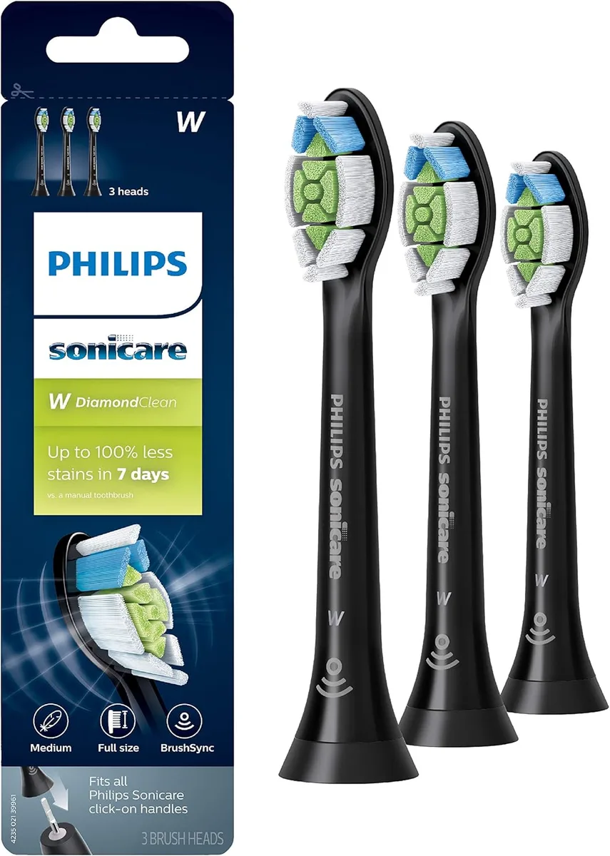 Sonicare Sonicare DiamondClean Replacement Heads HX6063/95 3 Pack — product photo