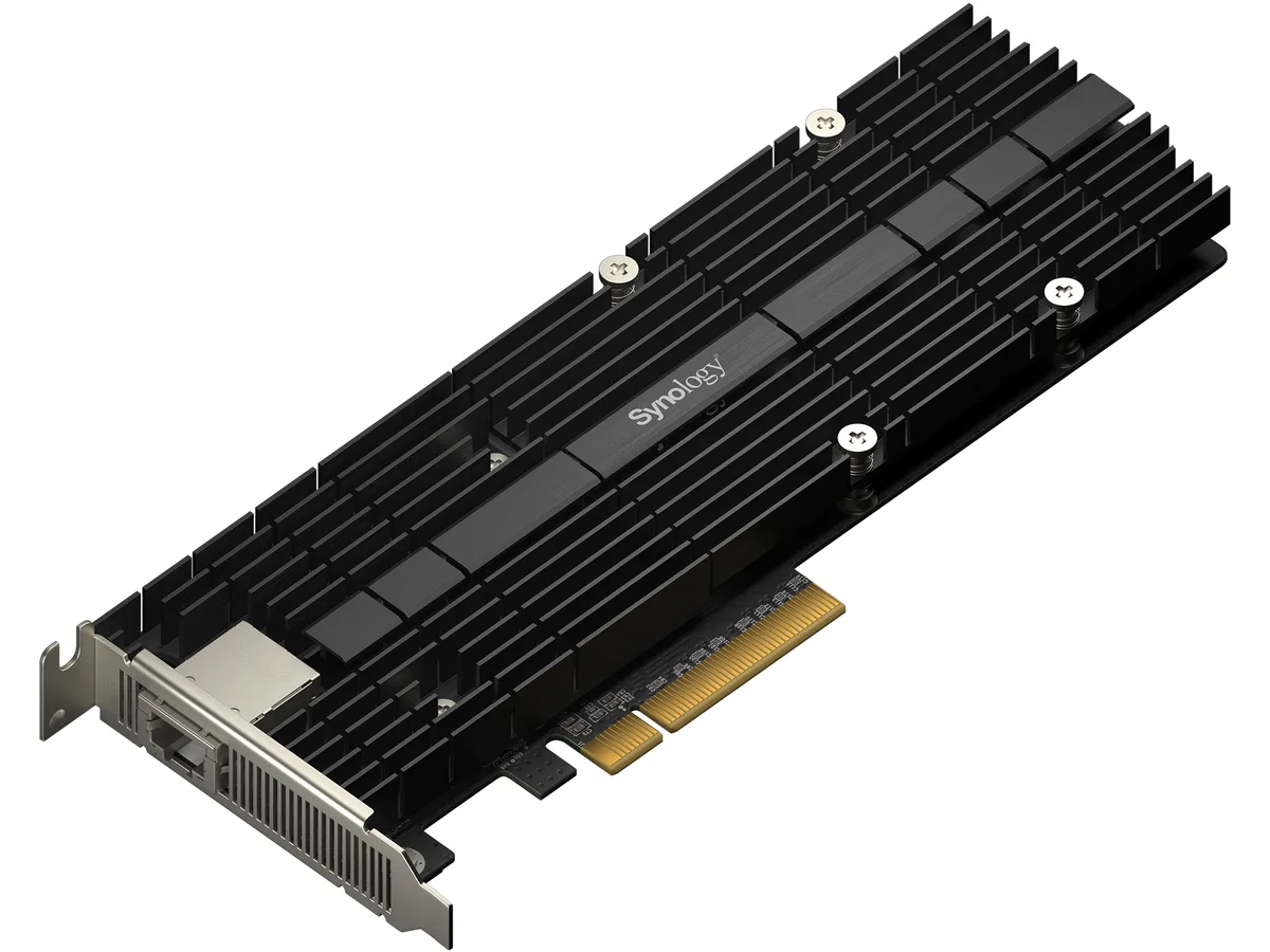 Synology Inc. Synology E10M20-T1 10GbE M.2 NVMe Adapter Card — product photo