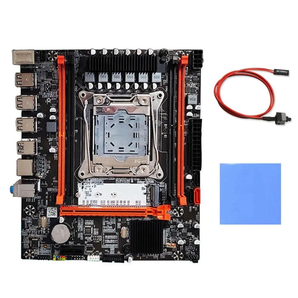 YINGHUA YINGHUA X99 server motherboard LGA2011-V3 DDR3×4 ECC M.2 NVMe PCIe 3.0 SATA 3.0 — product photo