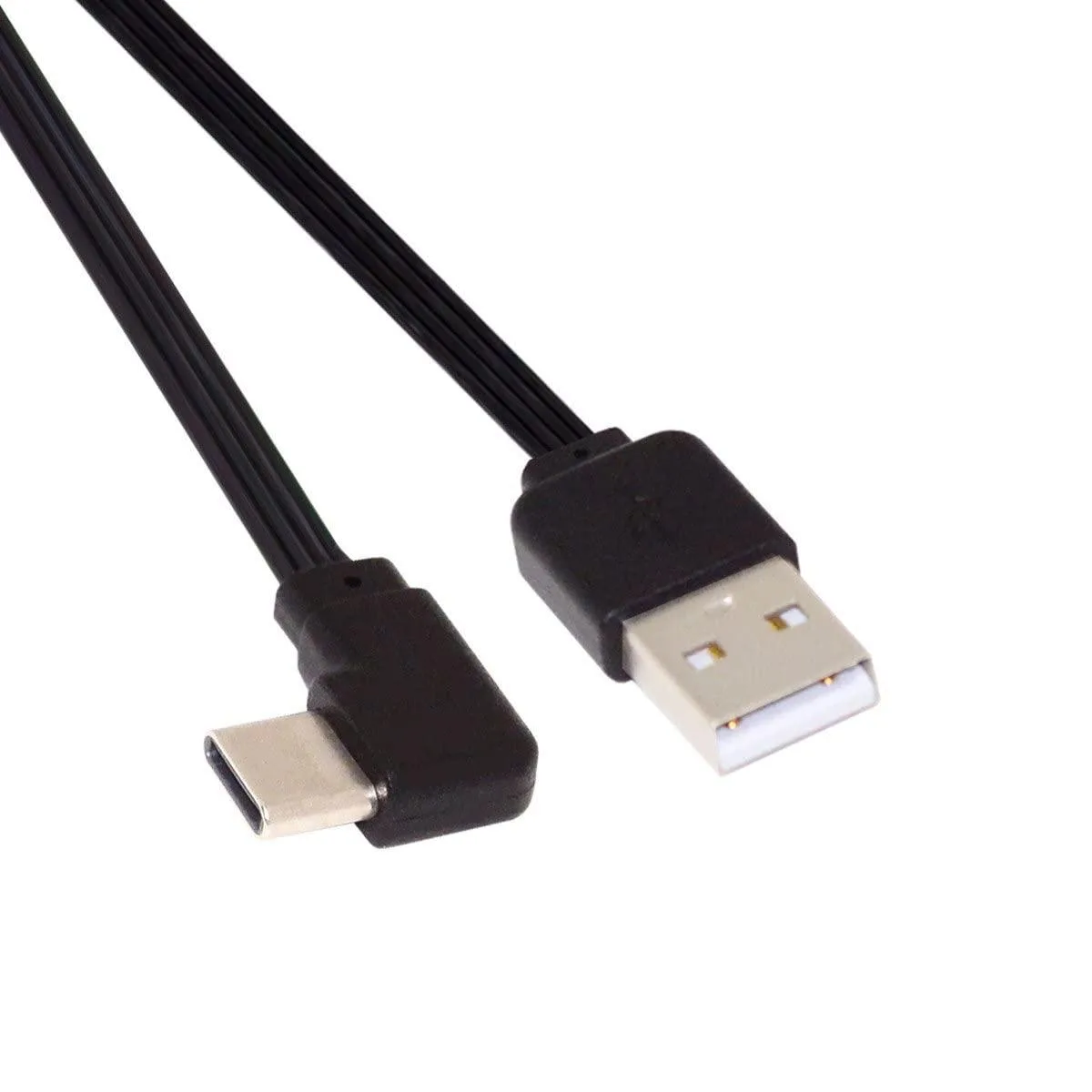 LORDWORLD LORDWORLD USB 2.0 Male to USB-C 90° Angled FPC Cable 13cm — product photo
