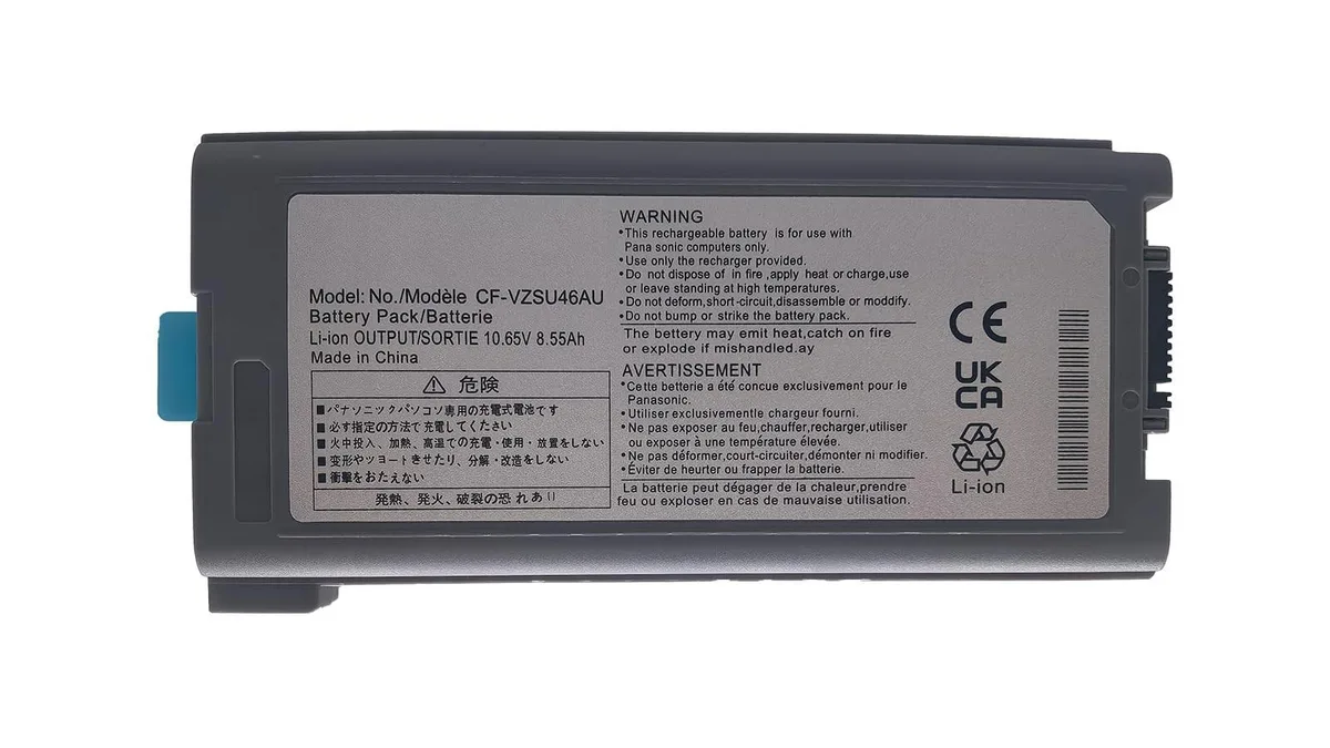BESIGN BESIGN CF-VZSU46AUVoltage 10.65V 8550mAh 2 in 1 accessory — product photo