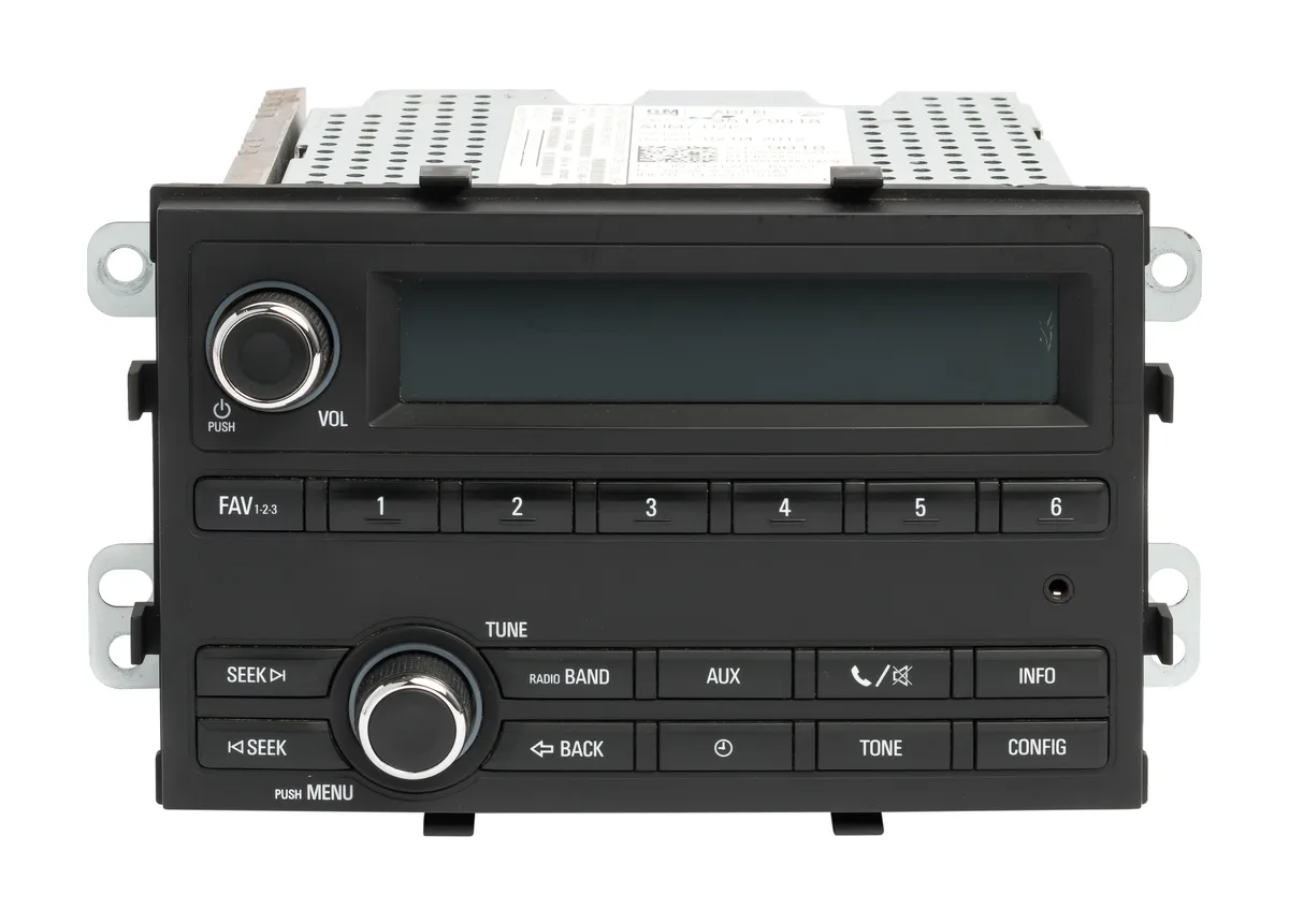 1 Factory Radio 1 Factory Radio 95179018 AM FM Receiver 2012 Chevrolet Sonic — product photo