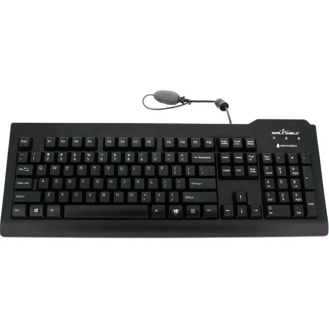 Seal Shield Seal Shield SSKSV208IT Silver Seal Waterproof Keyboard Italian 105 Key — product photo