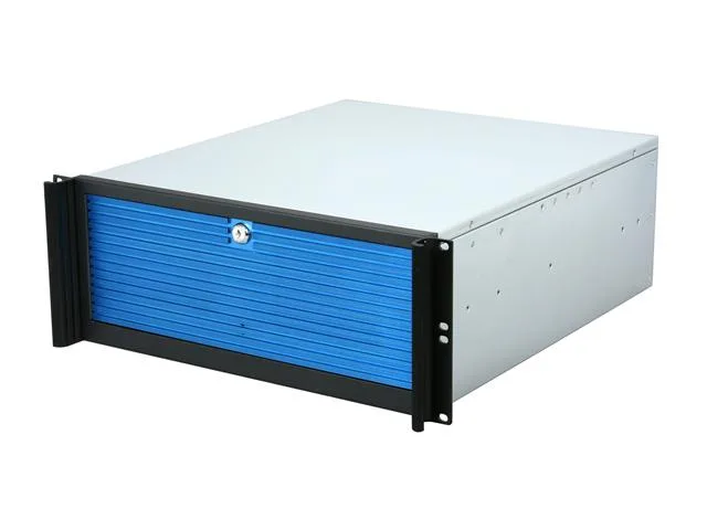 iStarUSA Inc. iStarUSA Inc. D-416-B10SA-BL-BLUE 4U server chassis 10 x 3.5" bays — product photo
