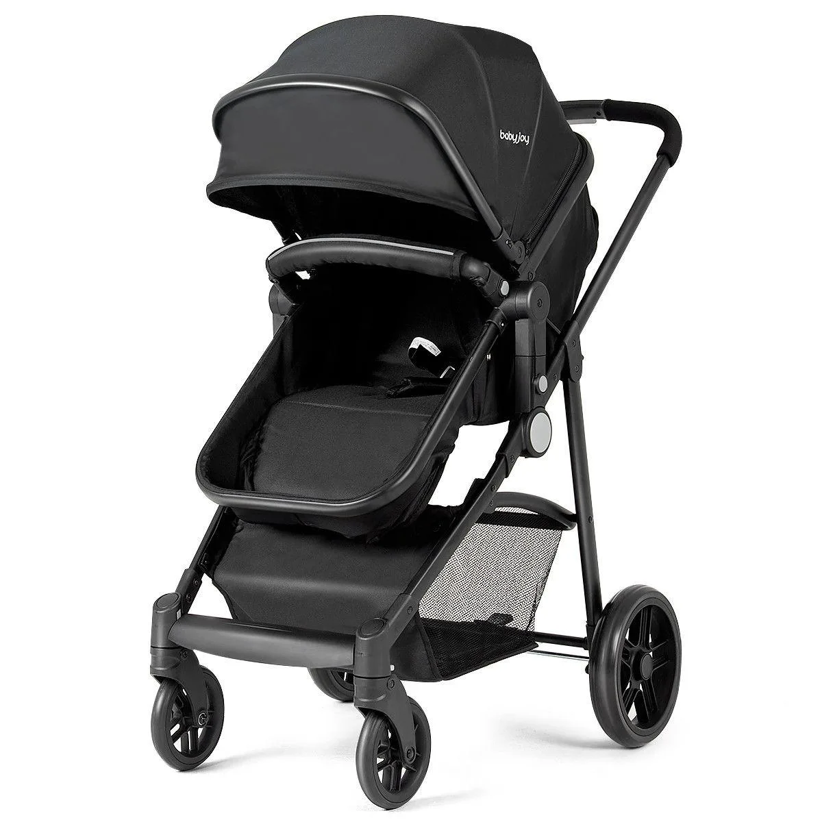 SlickBlue SlickBlue 2-in-1 Foldable Pushchair Black 33 lbs 22 lbs — product photo