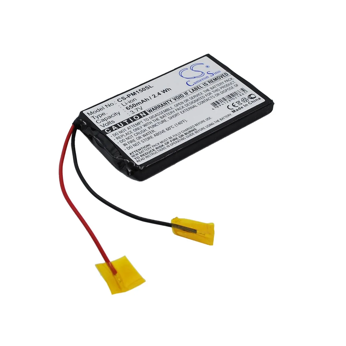 Cameron & Co Cameron & Co DS-CS-PM150SL 650mAh Li-ion Battery for Palm M150 M155 Zire 21 22 — product photo