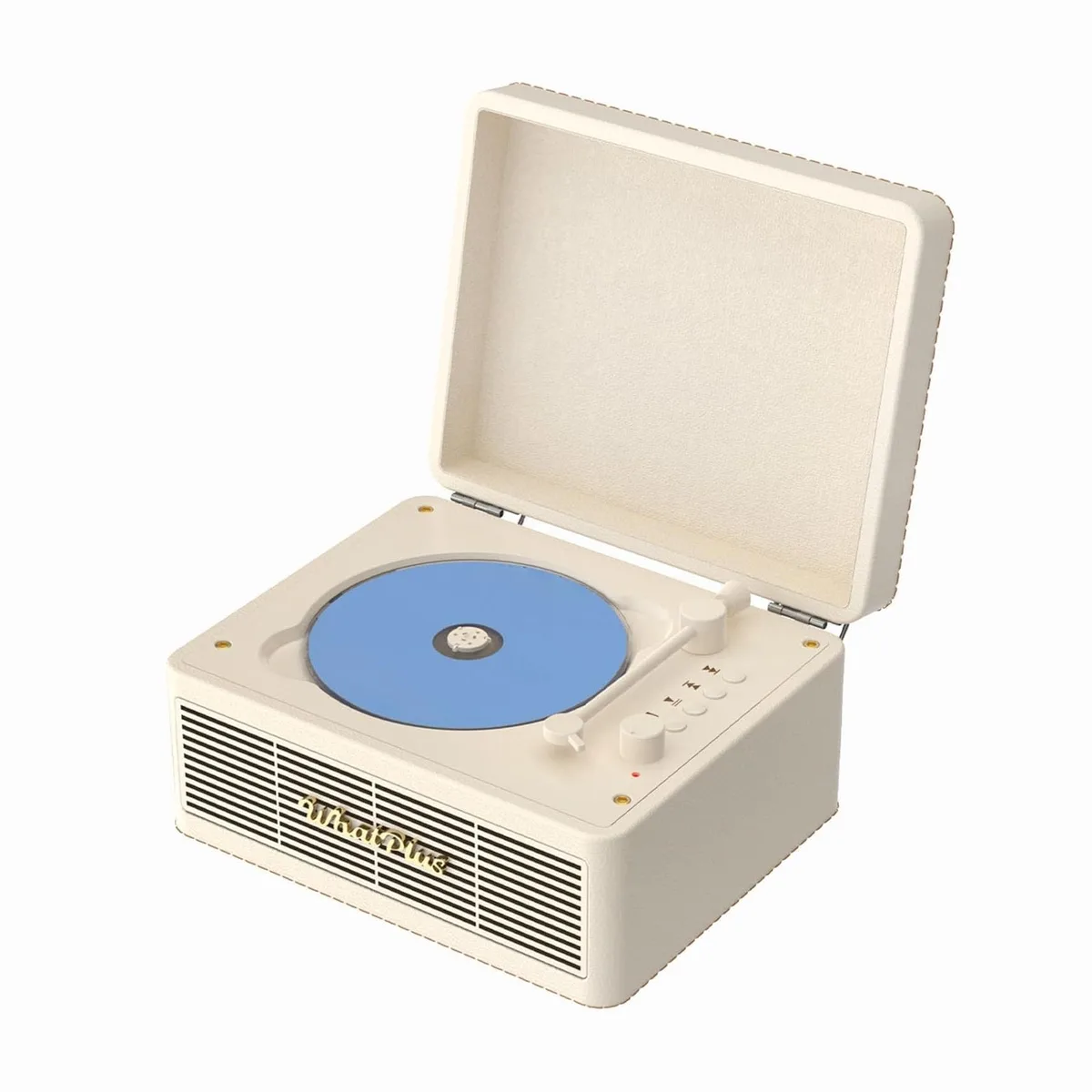  C300 Portable CD Player Bluetooth 5.2 White — product photo