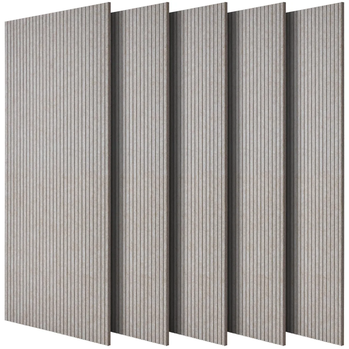 VEVOR VEVOR Acoustic Panels 5 Pack 47.2 x 23.6 x .4 inch Camel — product photo