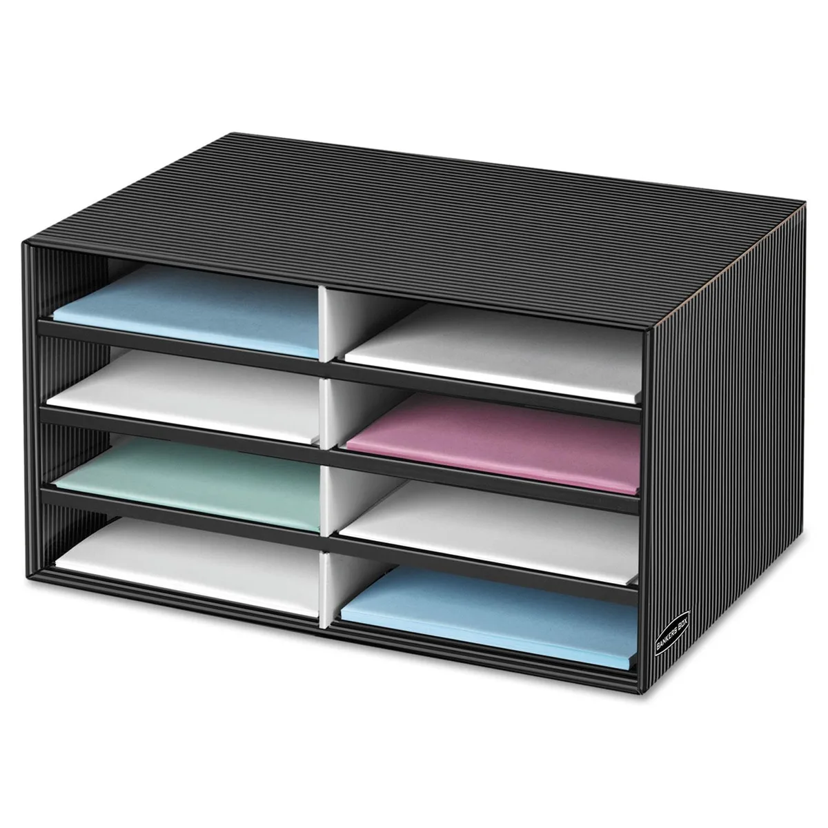 FELLOWES FELLOWES 6170301 Decorative Sorter 8 Sections office furniture — product photo