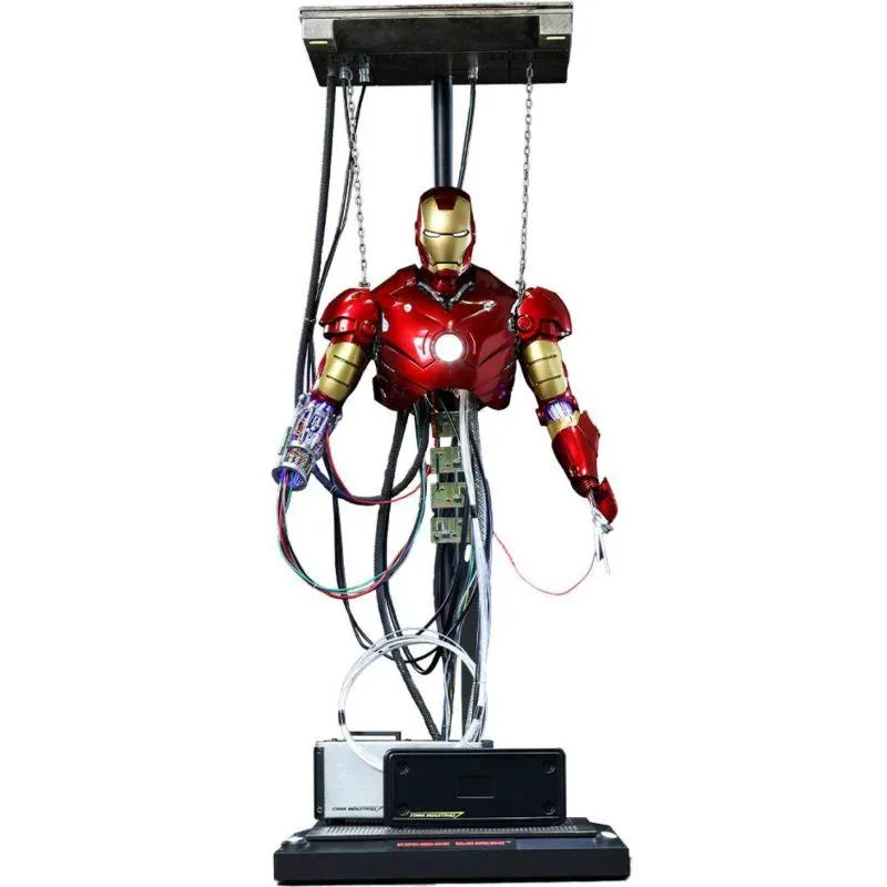 Hot Toys Hot Toys DS003 Iron Man Mark III Construction Version action figure — product photo