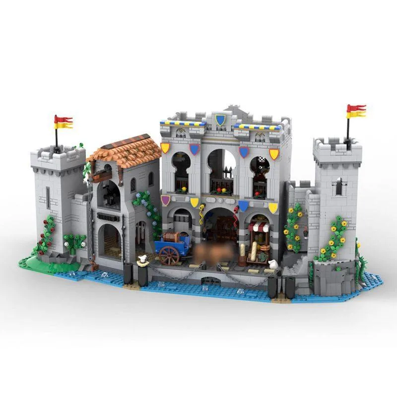 ZITIANYOUBUILD ZITIANYOUBUILD MOC-180113 Medieval Ocean Port Building Blocks Set 3564PCS — product photo