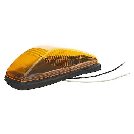 Grote Grote 46813 Cab Marker Lamp Amber Triangle Snap-On Lens — product photo