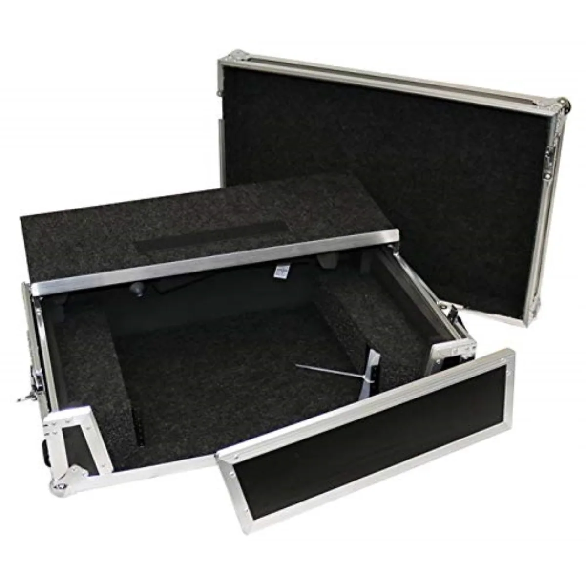 Deejay LED Deejay LED TBHDDJ1000LT2U Fly Drive Case for Pioneer DJ DDJ-1000SRT with Laptop Shelf Black — product photo