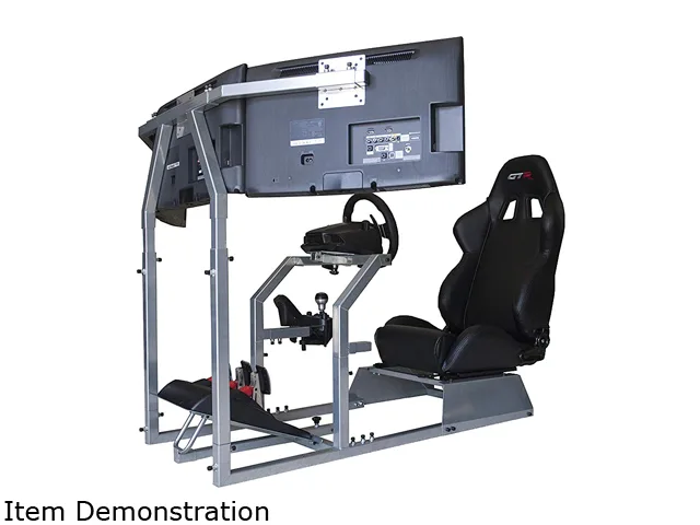 GTR Simulator GTR Simulator GTAF Racing Cockpit Black Leatherette — product photo
