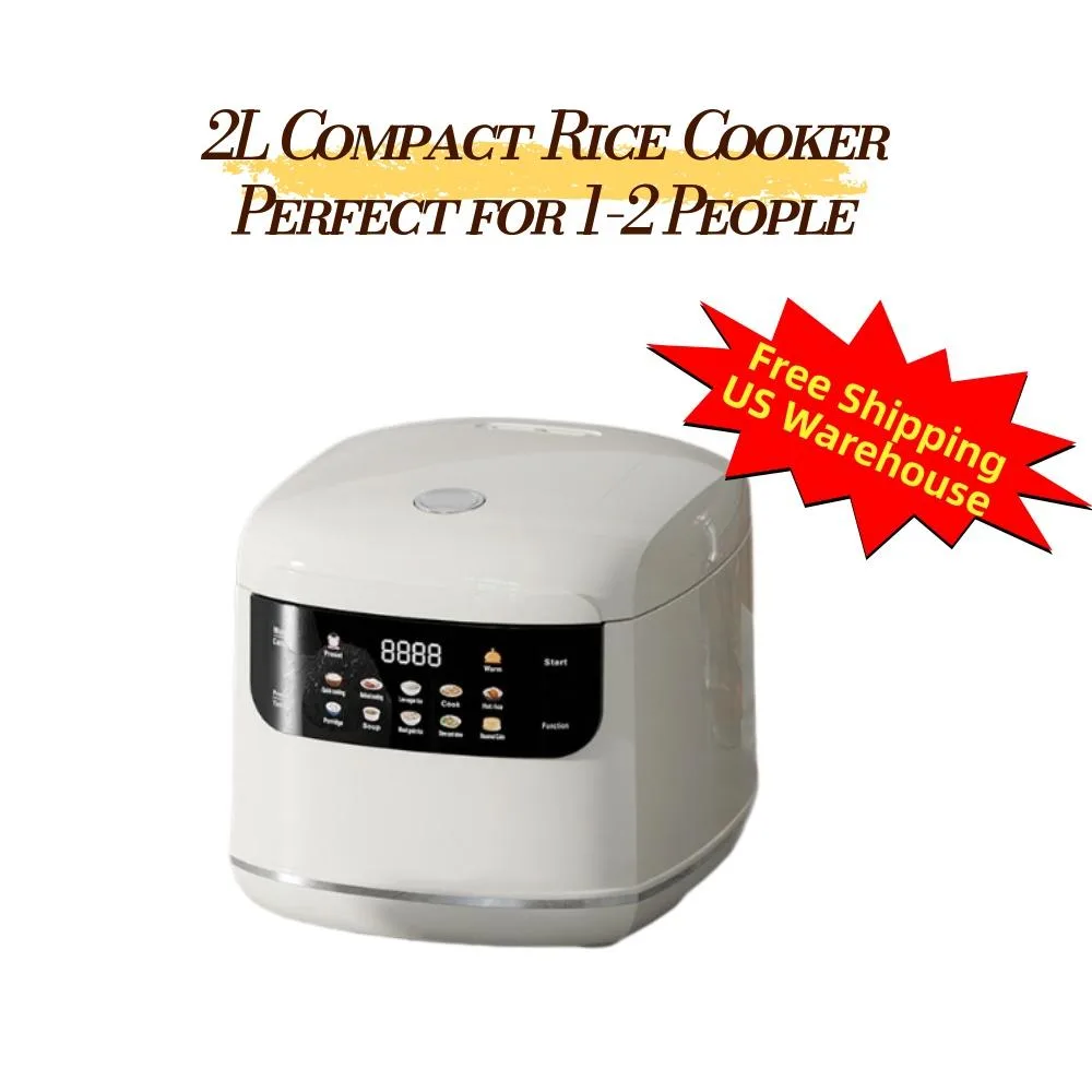 Aenaeder Aenaeder 2L Smart Rice Cooker Color Touch Screen White — product photo