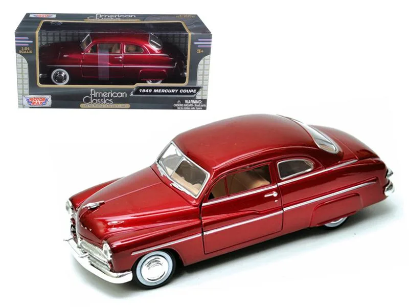 MOTORMAX MOTORMAX 1949 Mercury Red 1/24 Diecast Model Car — product photo