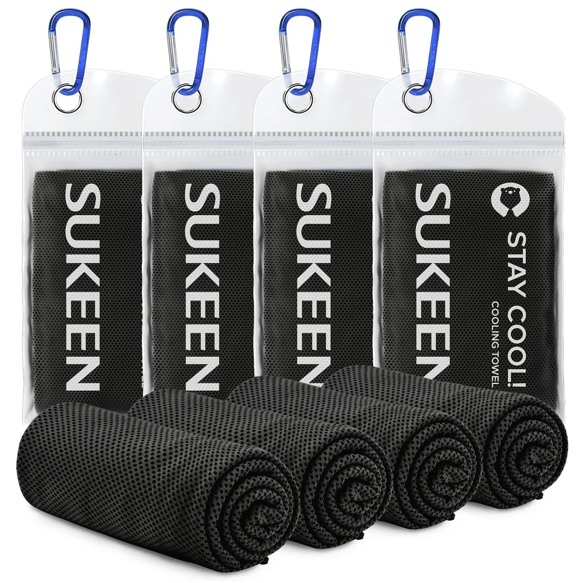 Lavish Home Cooling Towel 4 Pack 40"x12 — product photo