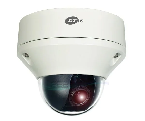 KT&C KT&C KEZ-c2DR28V12 OMNI EZ HD-TVI 1080p Vandal Dome 2.8-12mm Dual Power — product photo