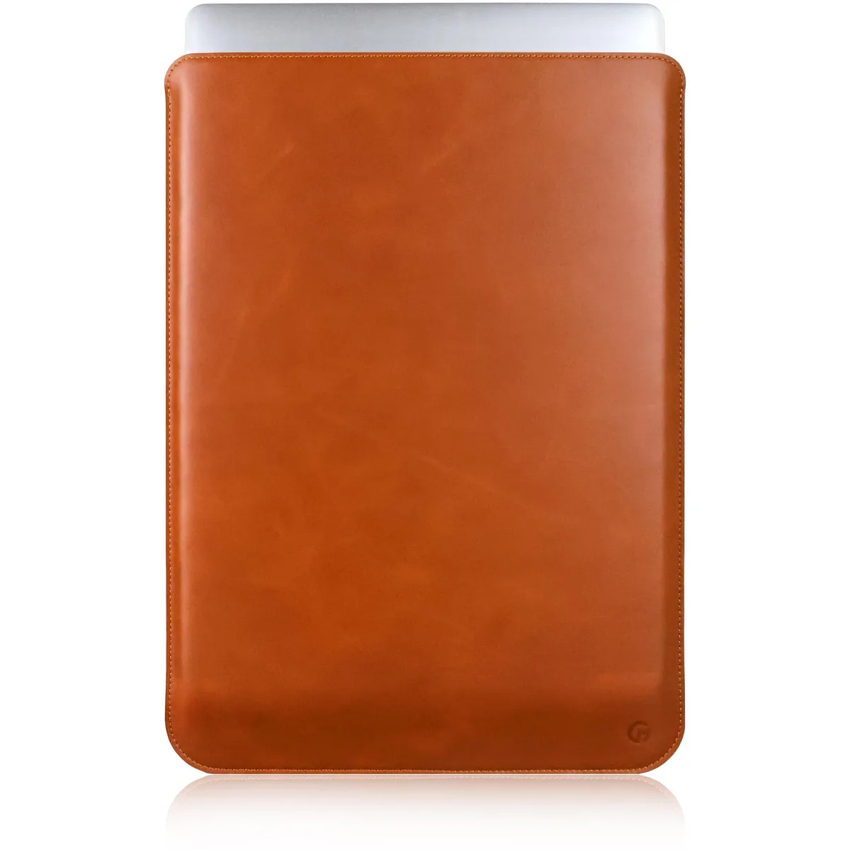 Alphacool Alphacool 2 in 1 accessory leather sleeve 16 inch MacBook Pro M1 M2 M3 M4 — product photo