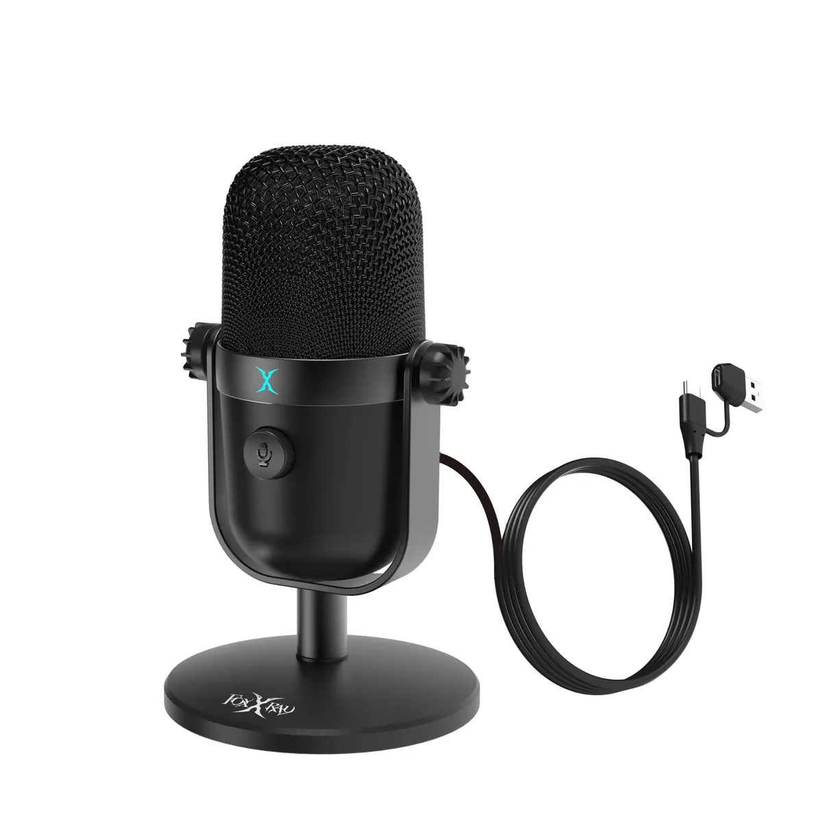  FOXXRAY Minos Unidirectional Gaming Microphone FXR-SUM-13 Black — product photo