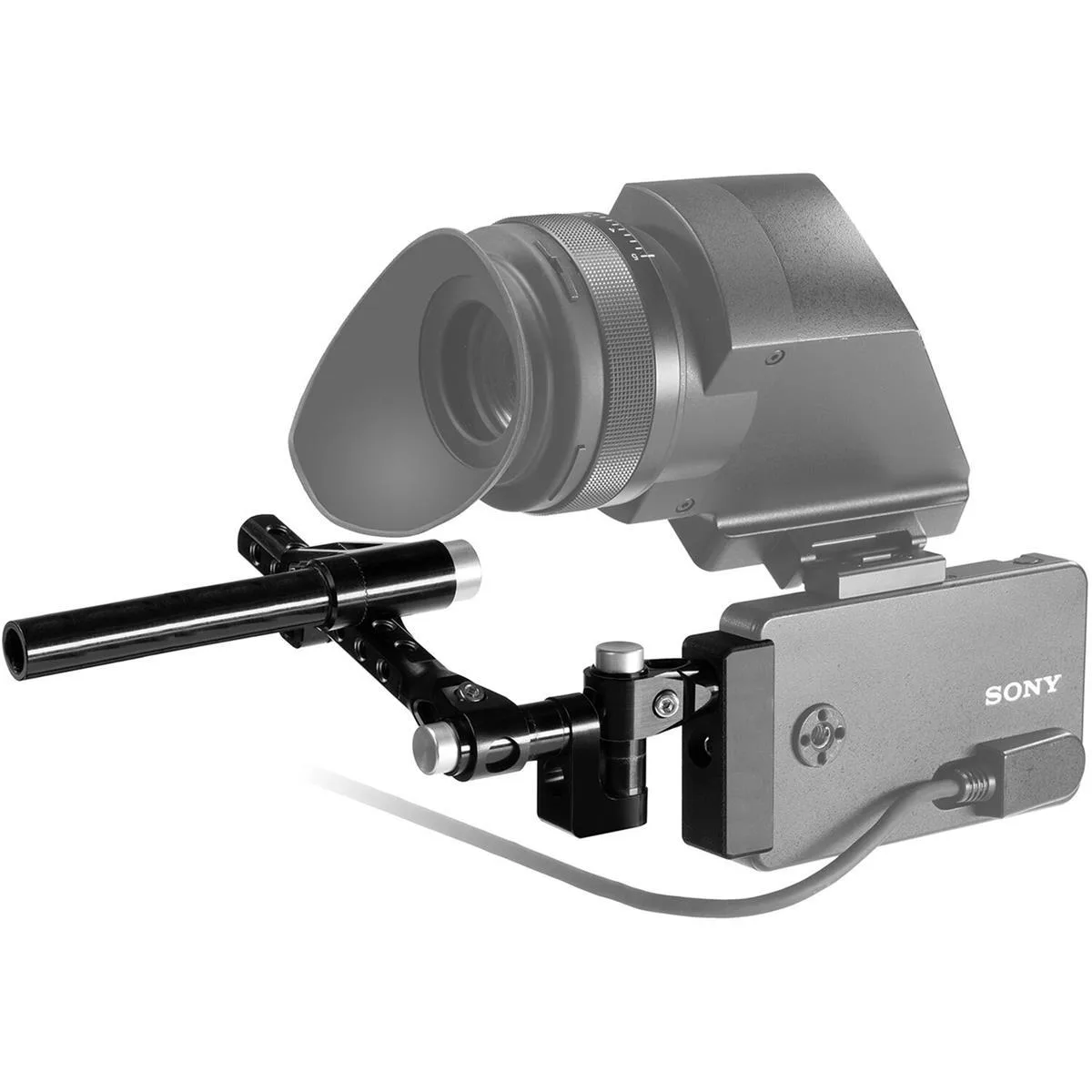 Shape wlb Inc. Shape wlb Inc. Push-Button Viewfinder Mount for Sony BURANO, Black — product photo