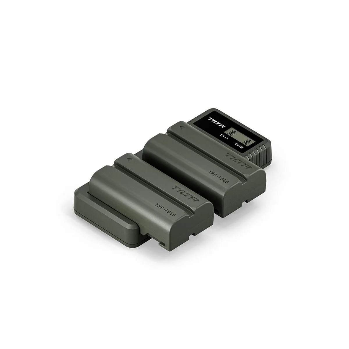 Tilta Technology Co.,Ltd Tilta Technology Co.,Ltd 2-Channel NP-F550 Battery Kit Green camera accessory — product photo