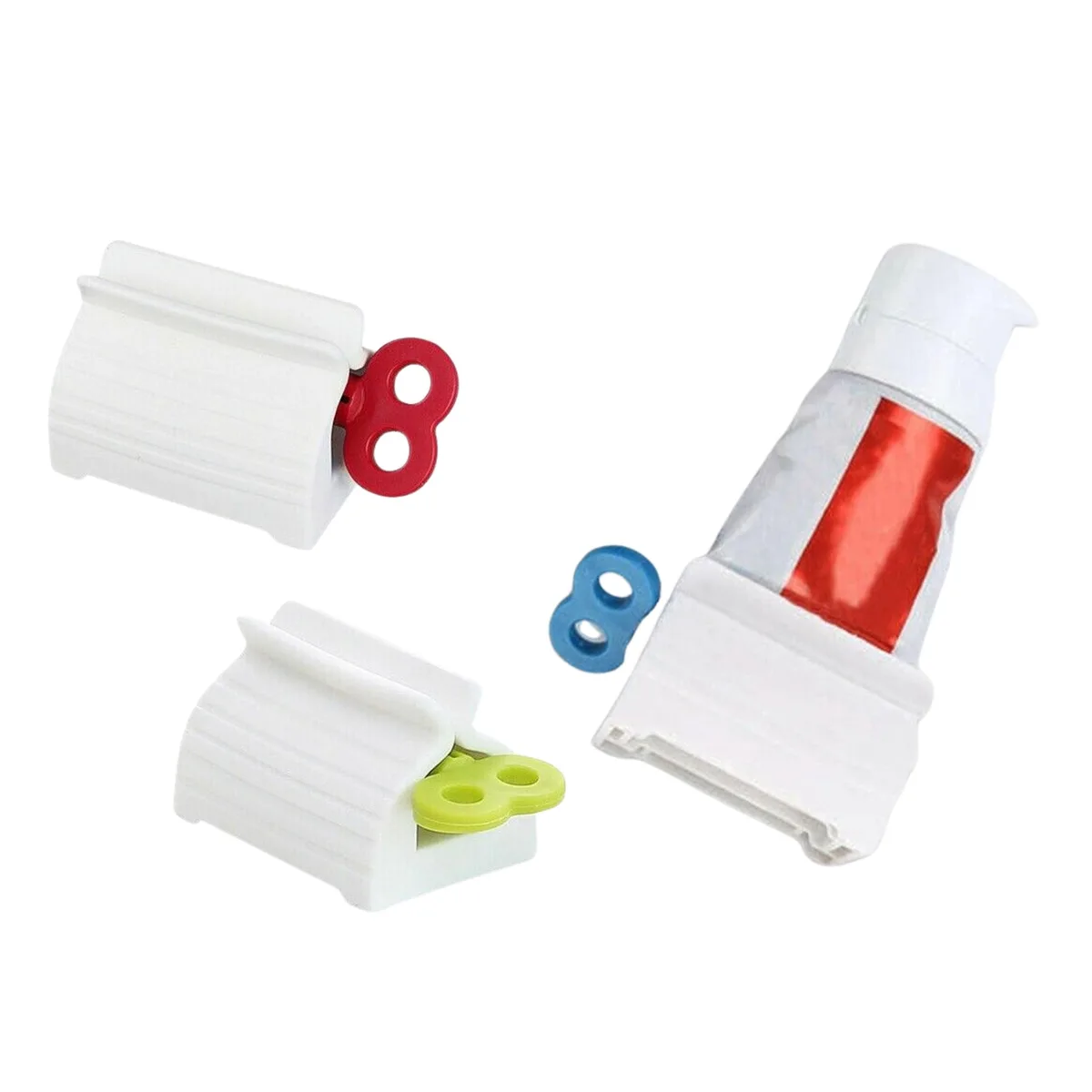 The Perfect Part The Perfect Part 3-Pack Tube Squeezer Holder Green Blue Red 2.75 x 1.57 in — product photo