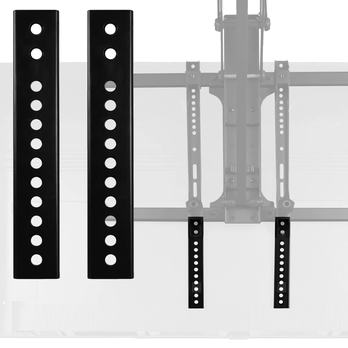 VIVO VIVO Vertical VESA Extender Kit 6.5in install accessory — product photo