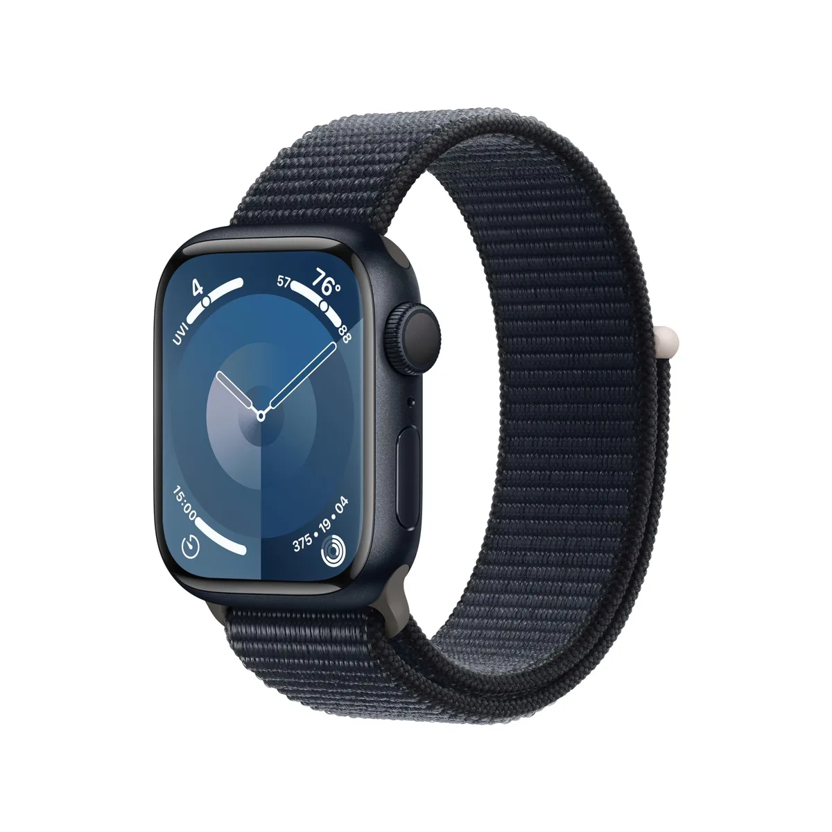 Apple Apple Watch Series 9 GPS 41mm Midnight Aluminum Midnight Sport Loop — product photo