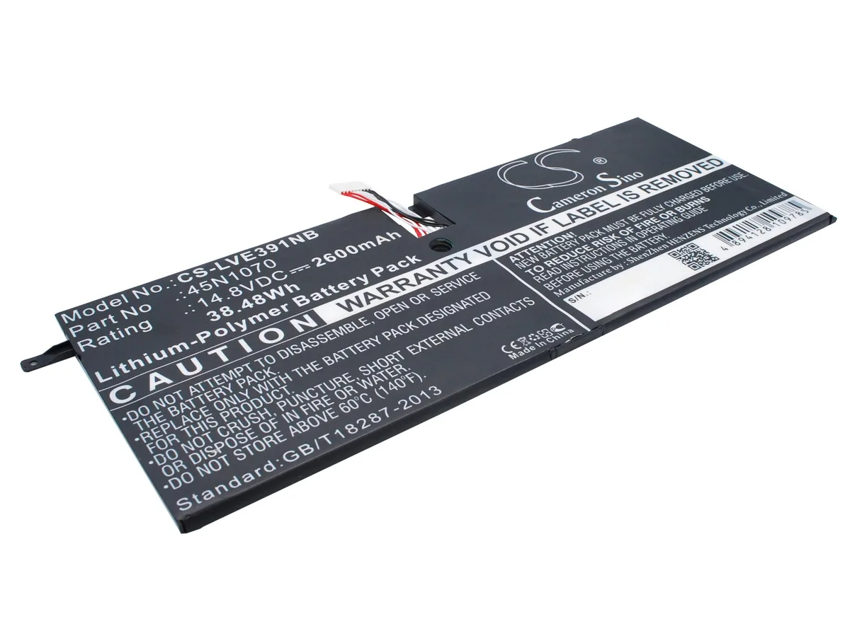 Cameron &amp; Co Cameron &amp; Co DS-CS-LVE391NB laptop battery 14.8V 2600mAh 38.48Wh Li-Polymer black — product photo