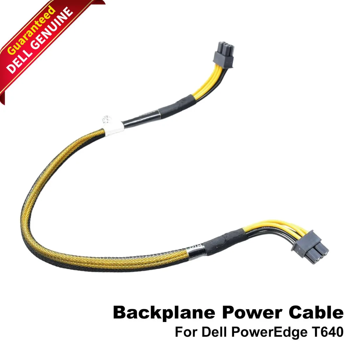 Black internal NVME power cable for Dell PowerEdge T640