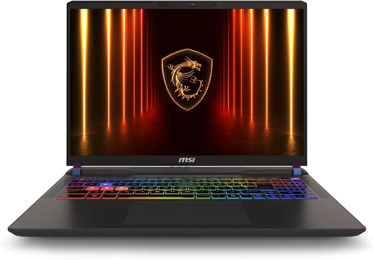 MSI MSI Vector 16 Gaming Laptop Ultra 7 255HX RTX 5070 Ti 64GB 1TB — product photo