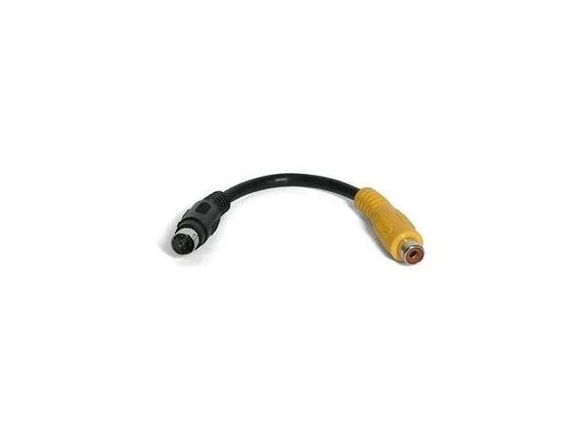 STARTECH STARTECH SVID2COMP S-Video to Composite Adapter Cable .5 ft — product photo
