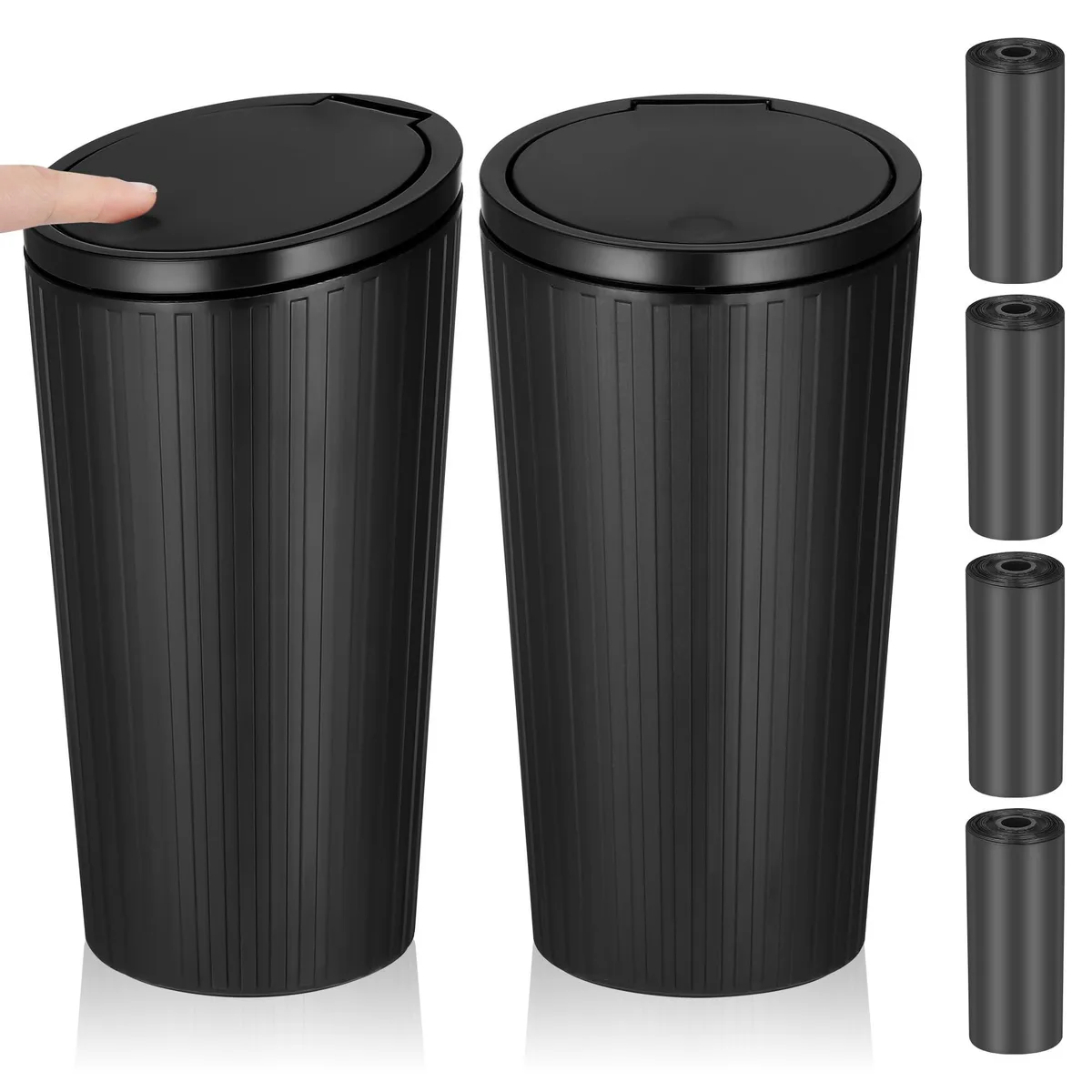  Baldwin 2 Pack Car Trash Can 550 ml White YM-QP044-2B-EU — product photo