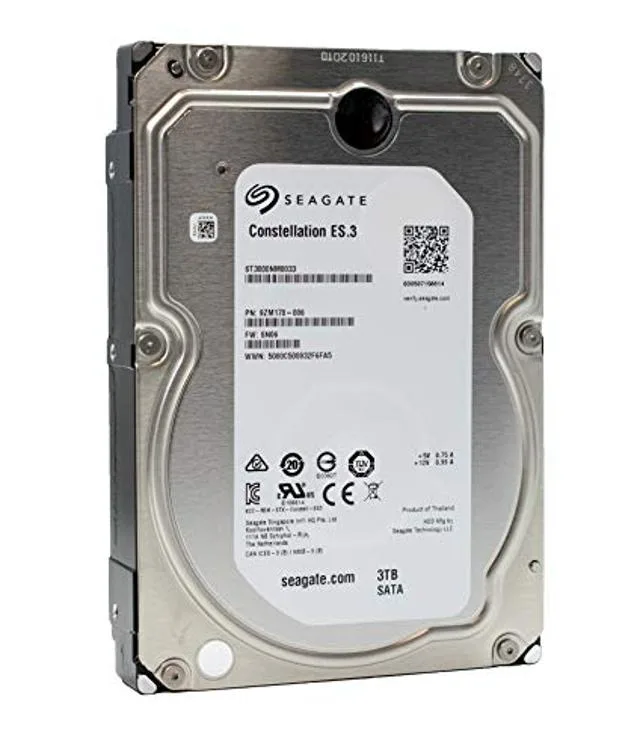Seagate Seagate Constellation ES.3 ST3000NM0033 3TB 7.2K RPM 128MB Cache 3.5" SATA 6Gb/s internal hard drive — product photo
