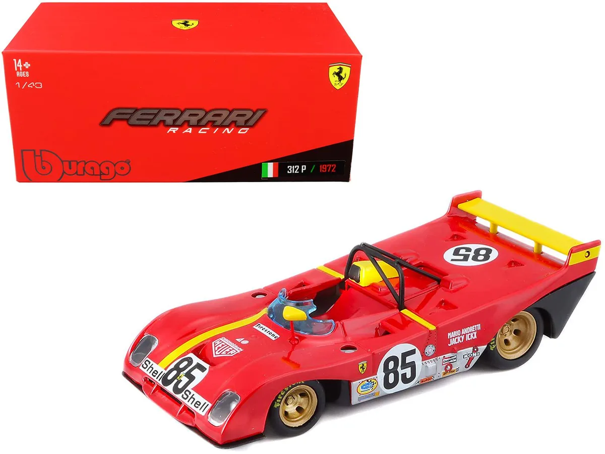 BBURAGO BBURAGO Ferrari 312P #85 1/43 Diecast Vehicle — product photo