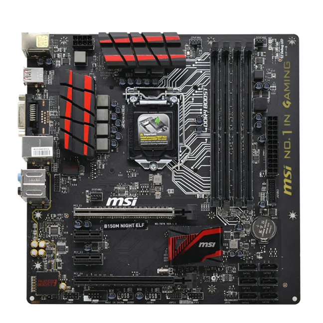 MSI MSI B150M NIGHT ELF Intel motherboard — product photo
