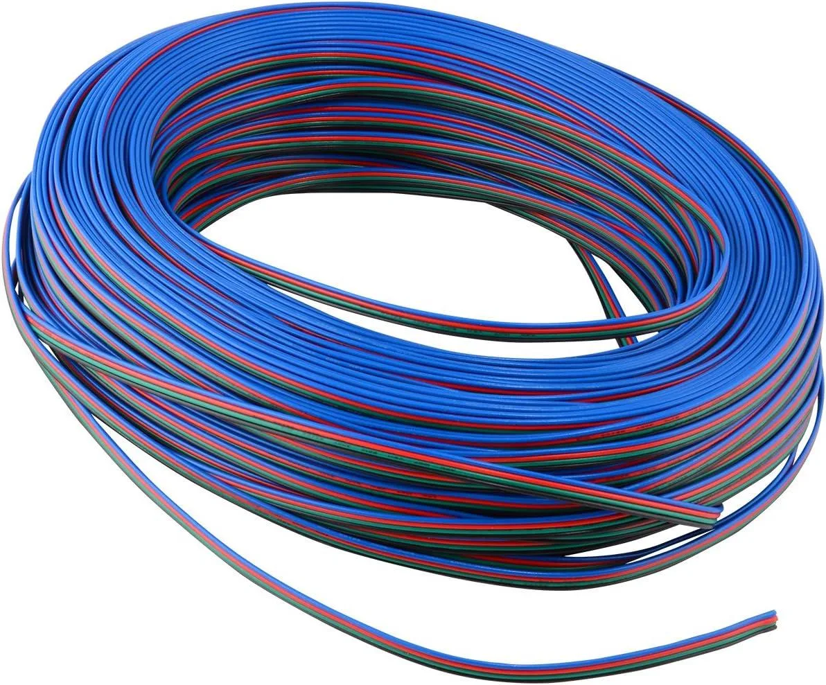 JacobsParts Inc. JacobsParts Inc. RGB Extension Cable 10 FT 20 AWG 3528 5050 — product photo