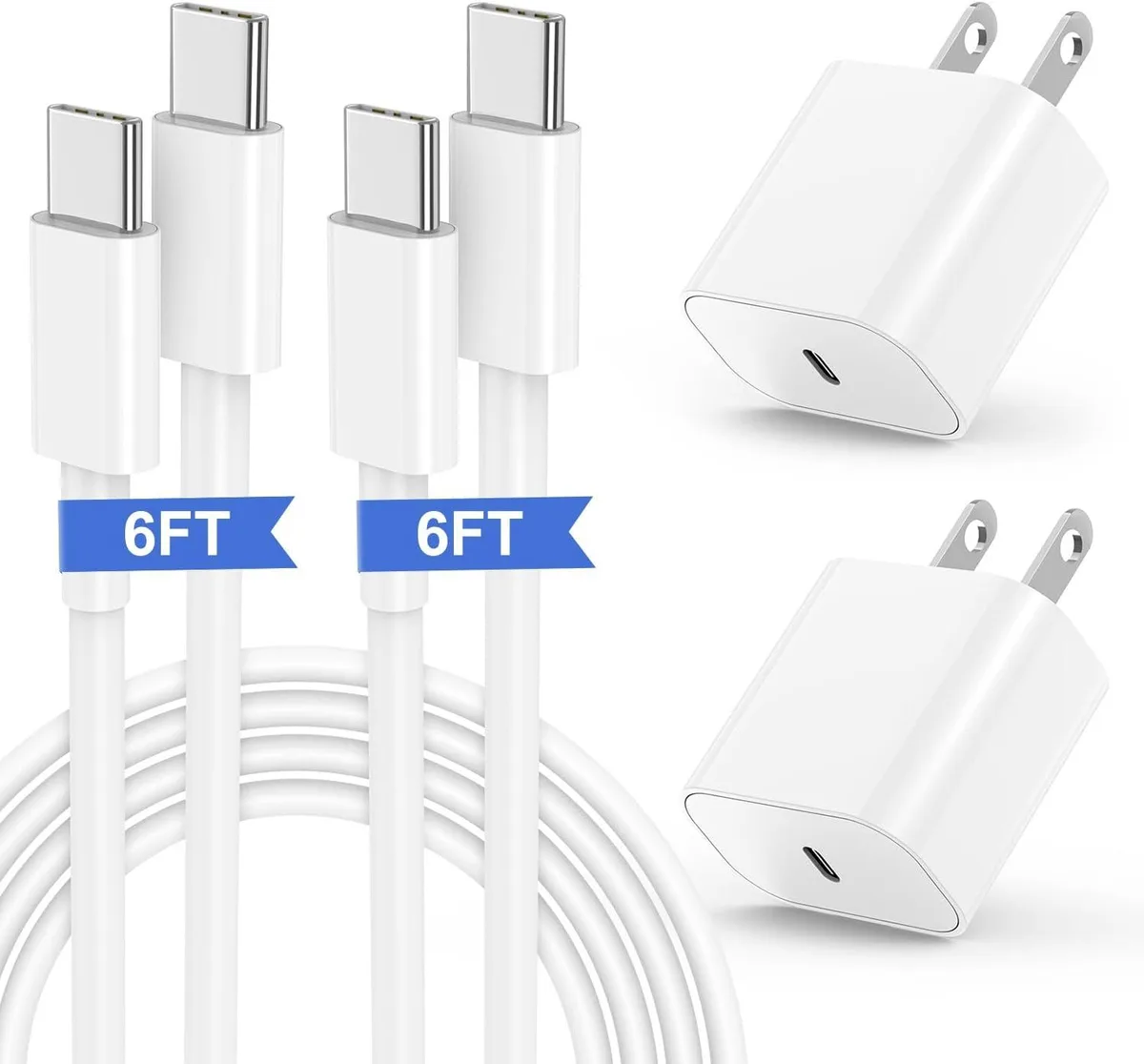 iworkmart iworkmart 20W USB-C Charger with 6ft Type-C Cable — product photo