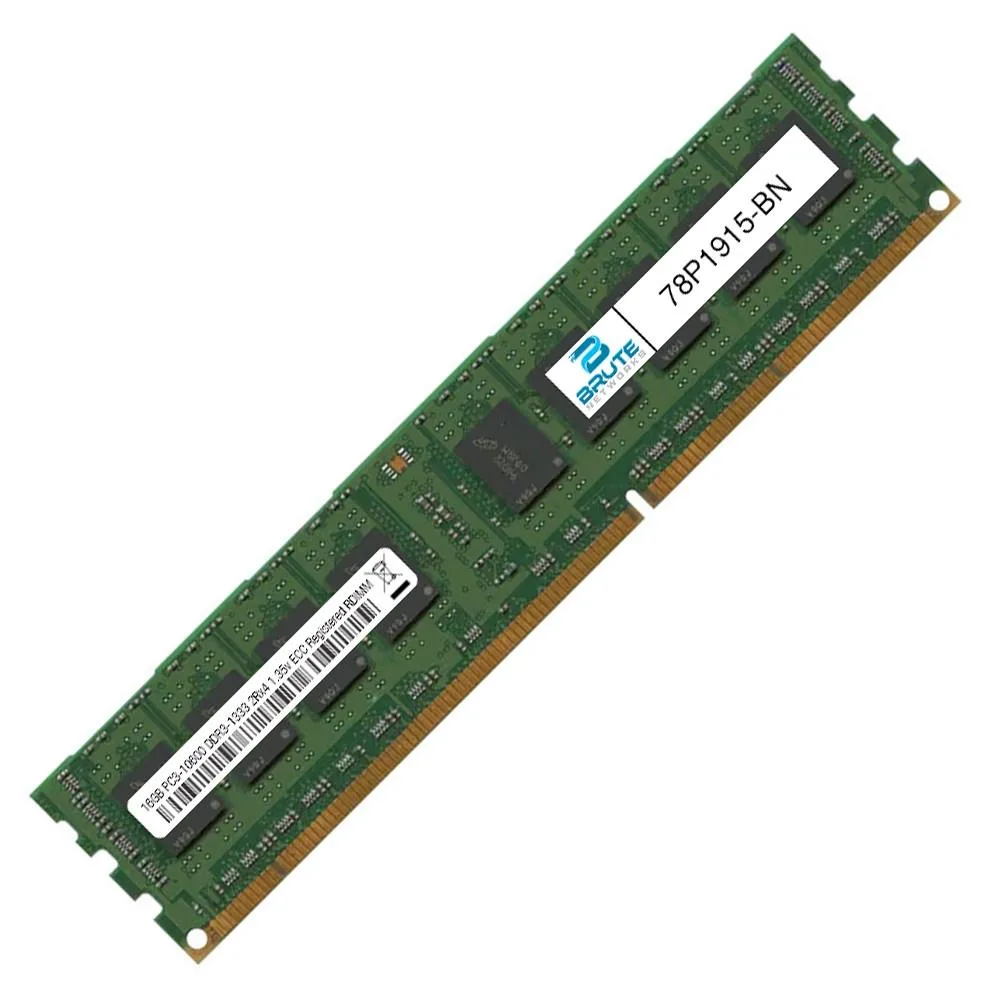 Brute Networks Brute Networks 16GB DDR3-1333 2Rx4 1.35V Registered RDIMM 78P1915 — product photo