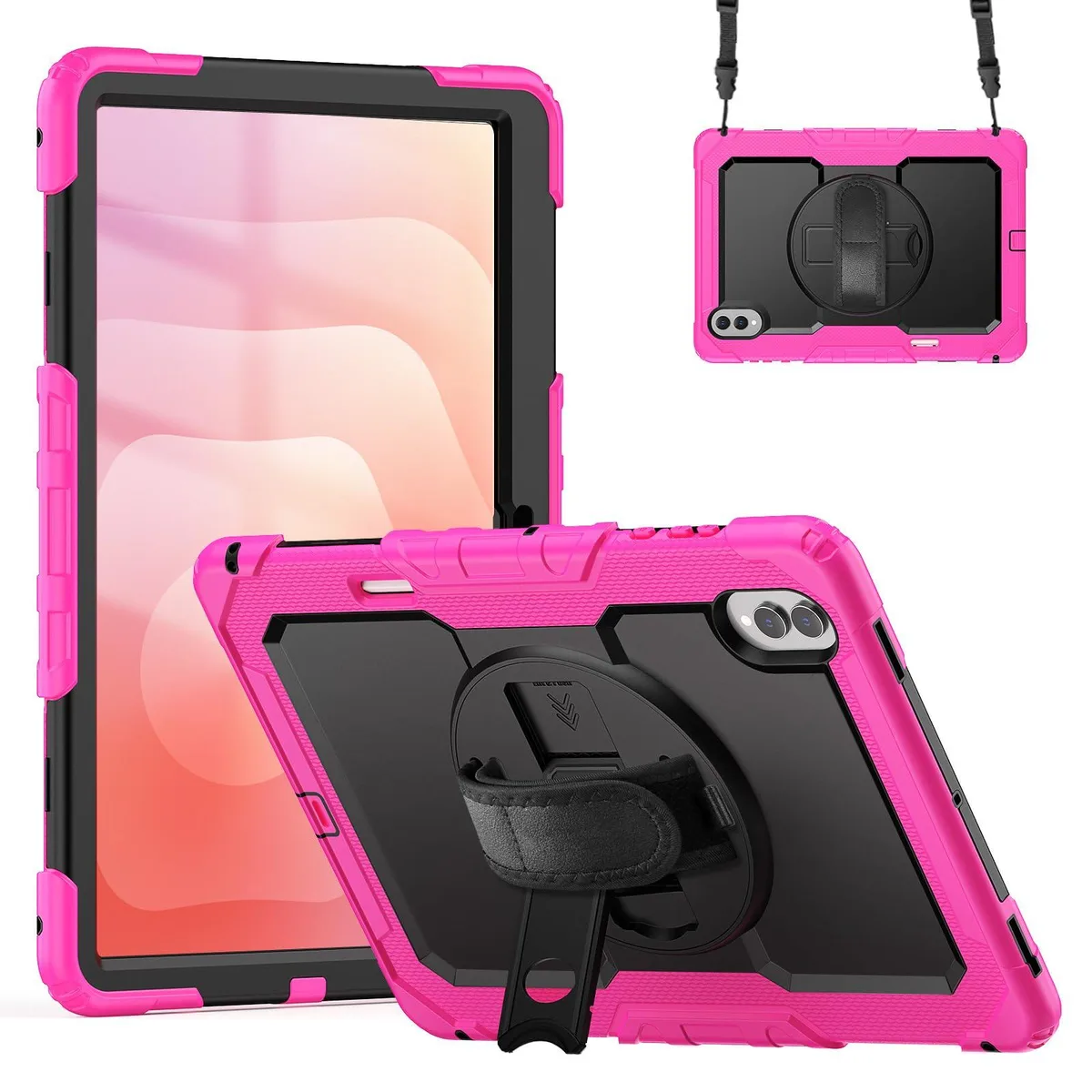 Timoom Timoom Heavy Duty Case 14.6" 2025 Rose 360° Stand Straps — product photo